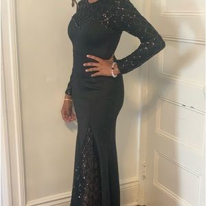 NWT Black Gown by Kalinnu